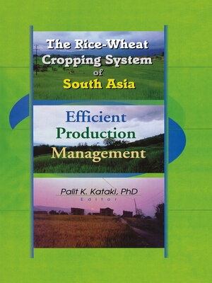 cover image of The Rice-Wheat Cropping System of South Asia